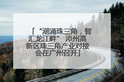“潮涌珠三角，智汇龙江畔” 漳州高新区珠三角产业对接会在广州召开