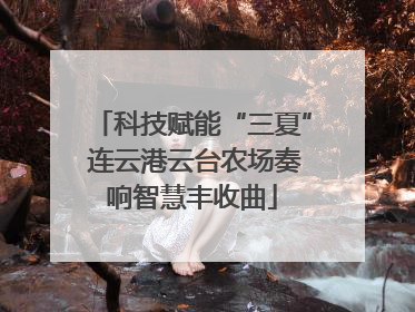 科技赋能“三夏” 连云港云台农场奏响智慧丰收曲