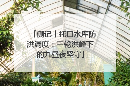 侧记丨托口水库防洪调度：三轮洪峰下的九昼夜坚守