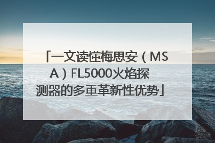一文读懂梅思安（MSA）FL5000火焰探测器的多重革新性优势