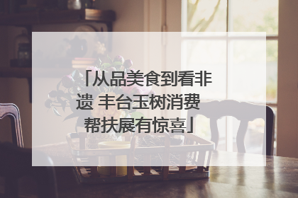 从品美食到看非遗 丰台玉树消费帮扶展有惊喜