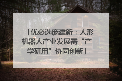 优必选庞建新：人形机器人产业发展需“产学研用”协同创新