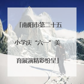 南阳市第二十五小学庆“六一”美育展演精彩纷呈