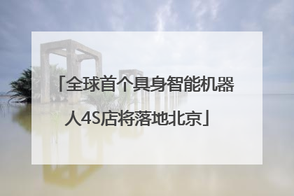全球首个具身智能机器人4S店将落地北京