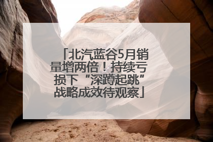北汽蓝谷5月销量增两倍！持续亏损下“深蹲起跳”战略成效待观察