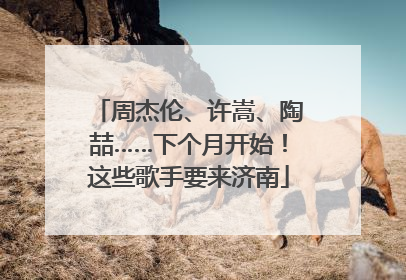 周杰伦、许嵩、陶喆……下个月开始！这些歌手要来济南