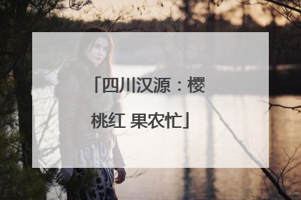 四川汉源：樱桃红 果农忙