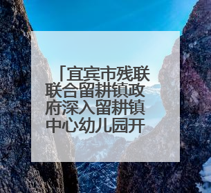 宜宾市残联联合留耕镇政府深入留耕镇中心幼儿园开展食堂安全检查