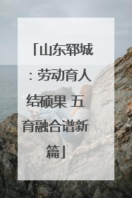 山东郓城：劳动育人结硕果 五育融合谱新篇
