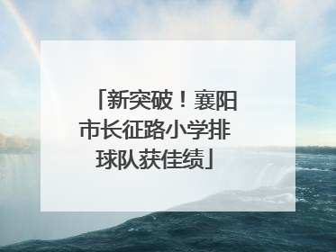 新突破！襄阳市长征路小学排球队获佳绩