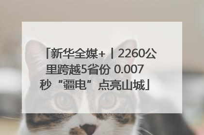 新华全媒+丨2260公里跨越5省份 0.007秒“疆电”点亮山城