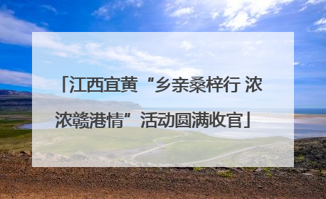 江西宜黄“乡亲桑梓行 浓浓赣港情”活动圆满收官