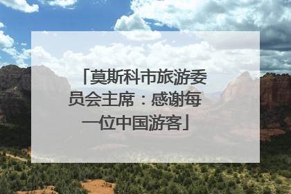 莫斯科市旅游委员会主席：感谢每一位中国游客