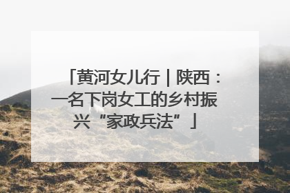 黄河女儿行｜陕西：一名下岗女工的乡村振兴“家政兵法”